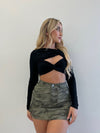 SABRINA MINI SKIRT CAMO