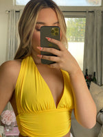 SUNSHINE BABY TOP YELLOW