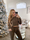 SET ME UP SWEATPANTS OLIVE