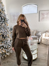 SET ME UP SWEATPANTS OLIVE