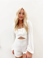 SO INTO YOU ROMPER WHITE