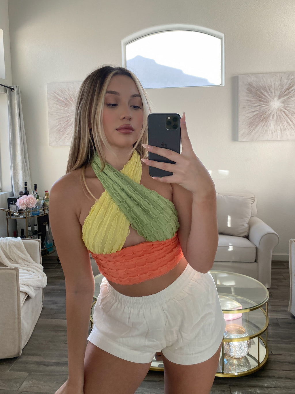 MAI TAI HALTER TOP