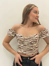 KENNA TOP ZEBRA